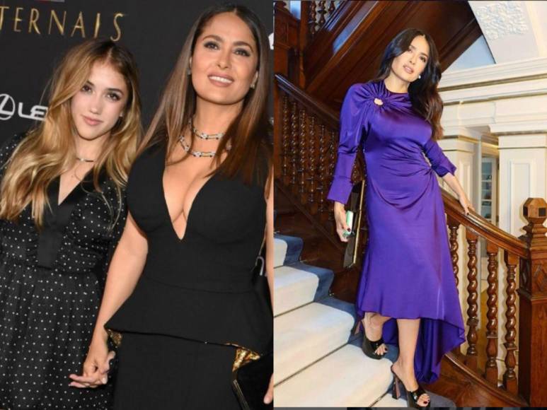 Desde Paris Hilton hasta Salma Hayek: famosas que fueron madres después de los 40