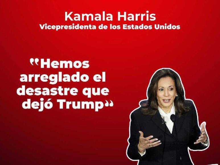 Las frases más contundentes de Kamala Harris contra Trump en el debate presidencial