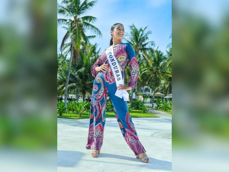 Astrid Matamoros, la encantadora joven que representó a Honduras en Miss Teen Américas 2023