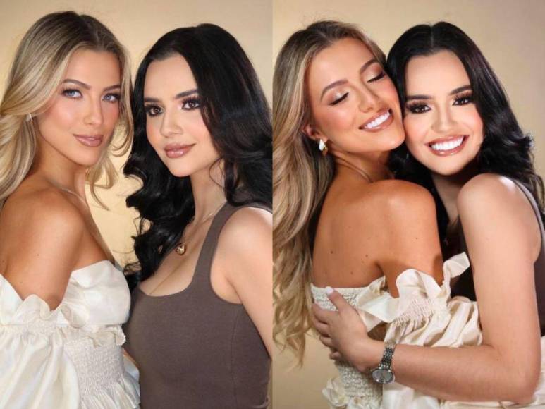 Zu Clemente y Rebeca Rodríguez comparten fotos juntas previo a Miss Honduras Universo 2024