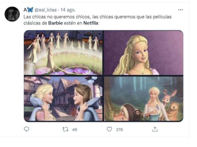 Los mejores memes que dejó la llegada de las películas de Barbie a Netflix