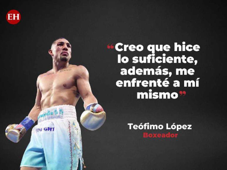 “Para mí todo es Dios”: Las frases de Teófimo López, nuevo campeón de peso superligero