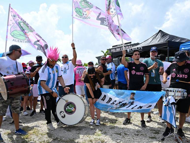 Así celebran la llegada de Lionel Messi al Inter Miami