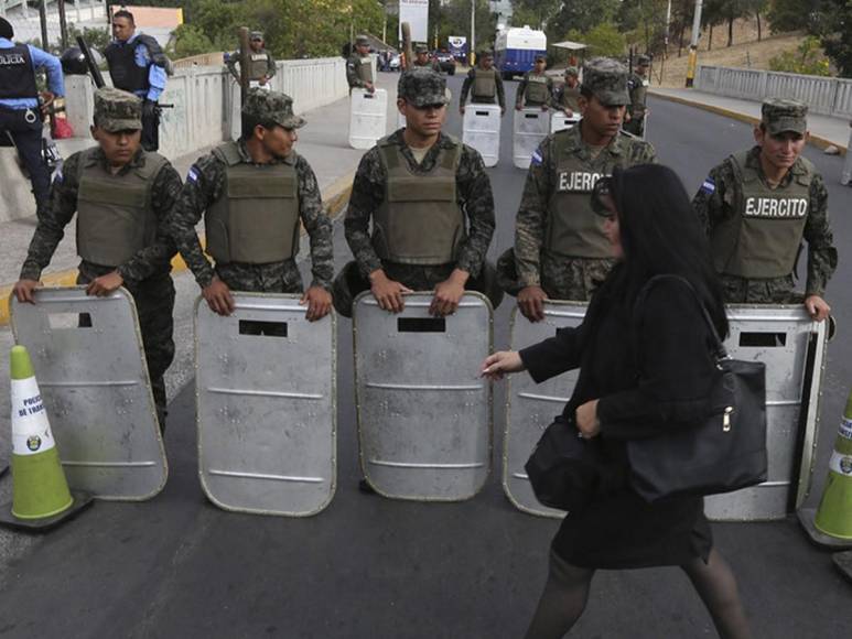 Anillos de seguridad y puntos de control en acceso a la ciudad: blindaje en Congreso Nacional por Tercera Legislatura