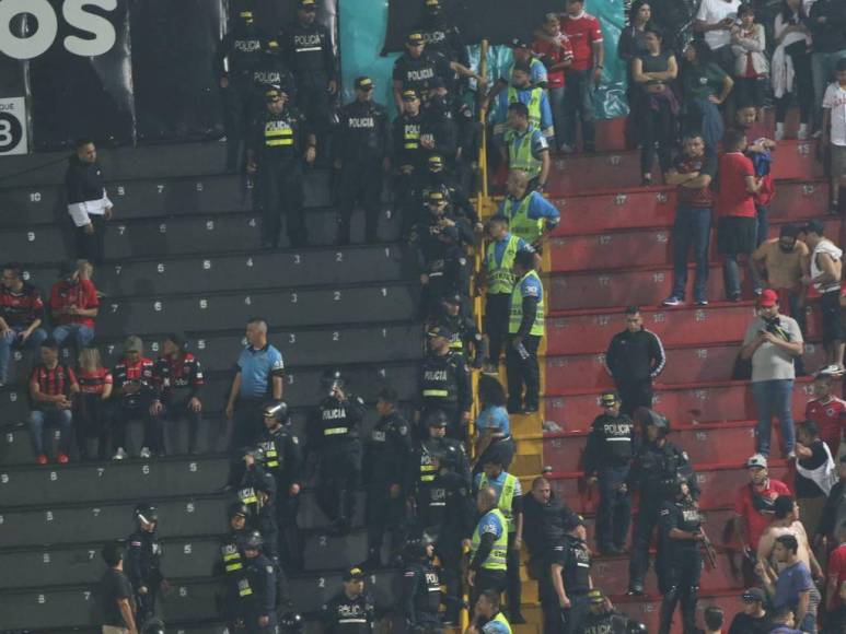 Las mejores imágenes de la final entre el Olimpia y Alajuelense