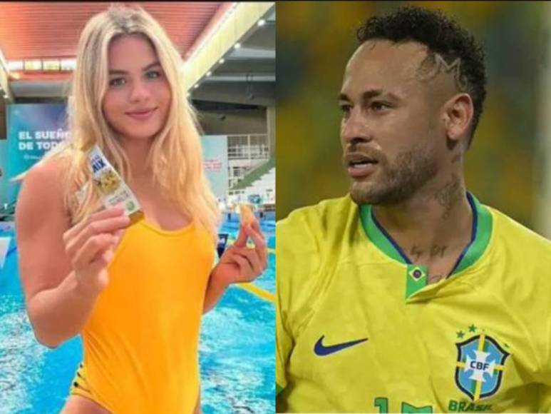 París 2024: La bella nadadora que dejó flechado a Neymar