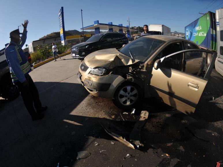 “Nos arrastró por 50 metros”: las imágenes más impactantes del accidente en anillo periférico