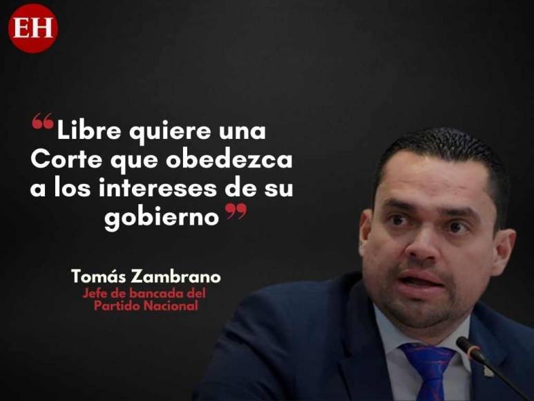 “Libre quiere una Corte que obedezca a sus intereses”: Tomás Zambrano sobre ley para elección de Junta Nominadora