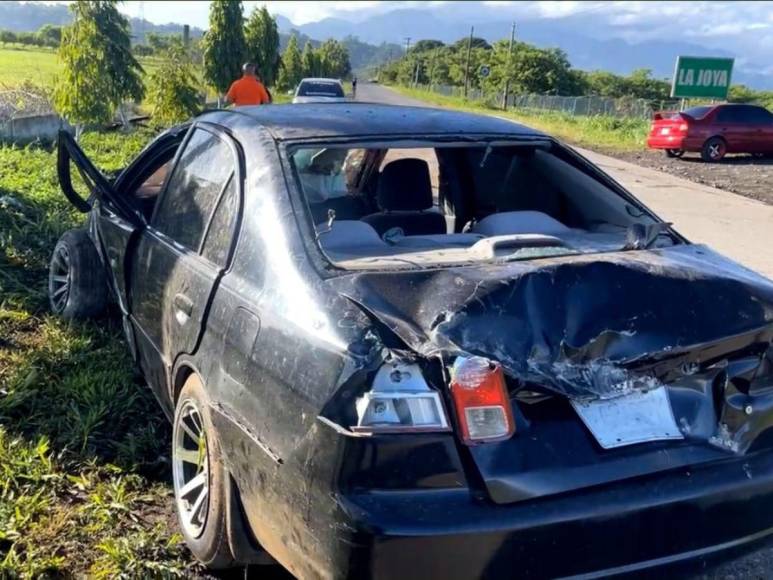 Imágenes del accidente donde falleció Cristhian Machado; era muy querido por la comunidad de Peña Blanca