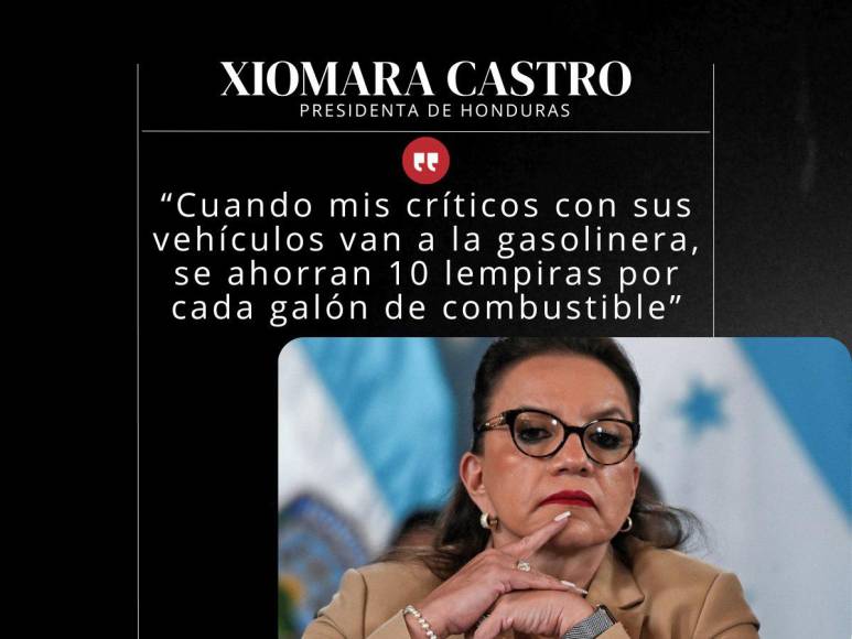 Agradecimiento a Rixi Moncada y denuncias: Frases de presidenta Castro