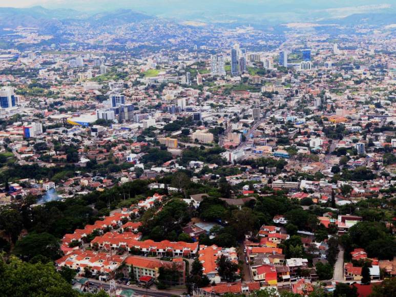 Panorámicas de la capital desde sus zonas más elevadas