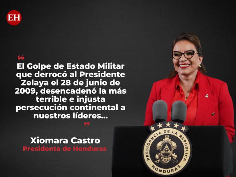 Las frases de la presidenta Xiomara Castro en Cumbre de la Unión Europea-Celac