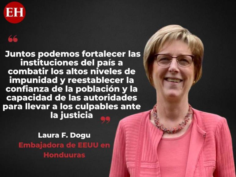 Las frases de la embajadora Laura Dogu sobre Honduras y la preocupación de EEUU