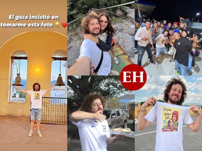 Sorprendido e intrigado: así ha sido el recorrido de Luisito Comunica por Honduras