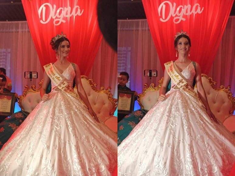 “Hace tiempo miraba la TV y pensaba si algún día podría modelar”: Digna Mejía, reina de belleza con discapacidad auditiva, al ser coronada en Copán