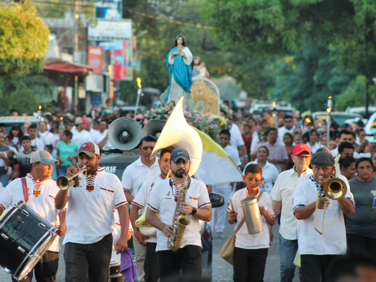 Choluteca, de fiesta en conmemoración a la Virgen Concepción de María