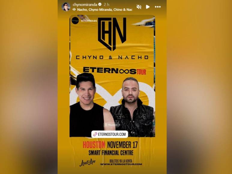 Chyno y Nacho anuncian su gira por Estados Unidos, tras años distanciados