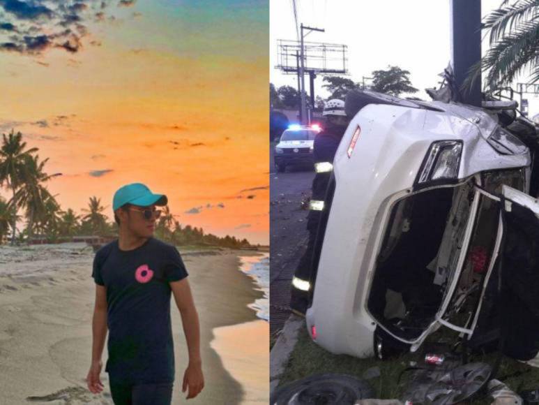 André Lobo, el presunto conductor del vehículo en accidente del anillo periférico