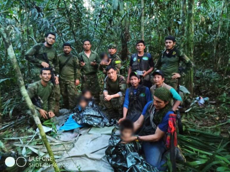 Pistas, falsos anuncios y un exhaustivo operativo: así fue el hallazgo de cuatro niños que estaban desaparecidos desde hace 40 días en selva amazónica