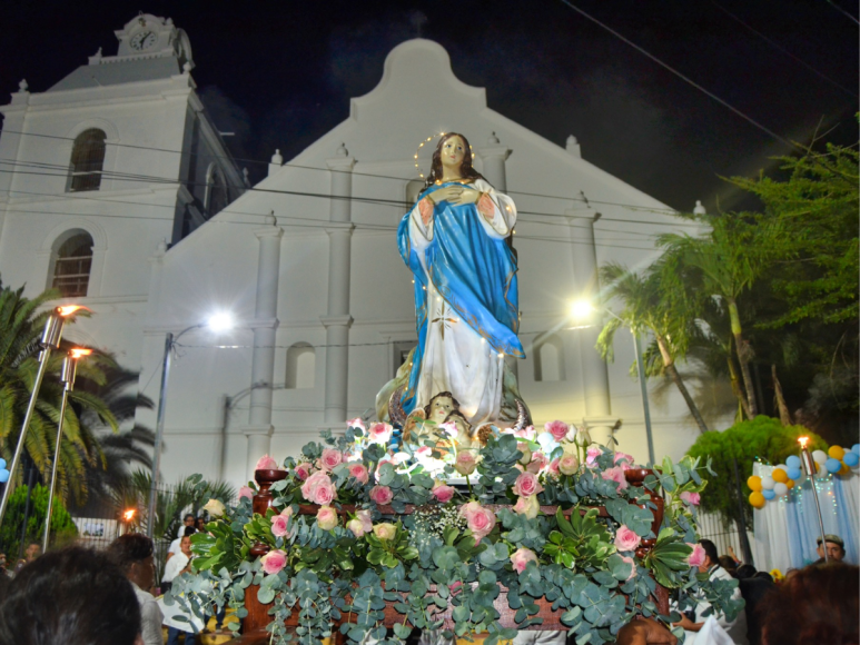 Choluteca, de fiesta en conmemoración a la Virgen Concepción de María