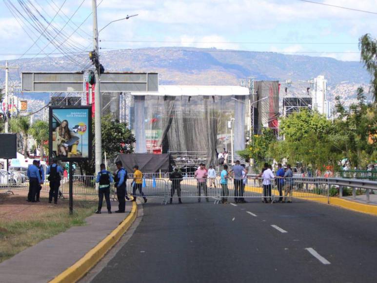 Así se movilizaron los simpatizantes de Libre en segundo aniversario de gobierno