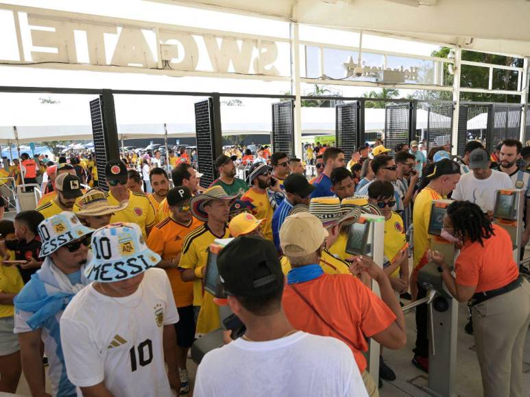 Argentina vs Colombia: varios detenidos por disturbios previo a final de Copa América