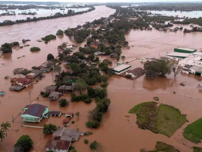 Brasil bajo el agua: ciudades desaparecen por inundaciones tras fuertes lluvias