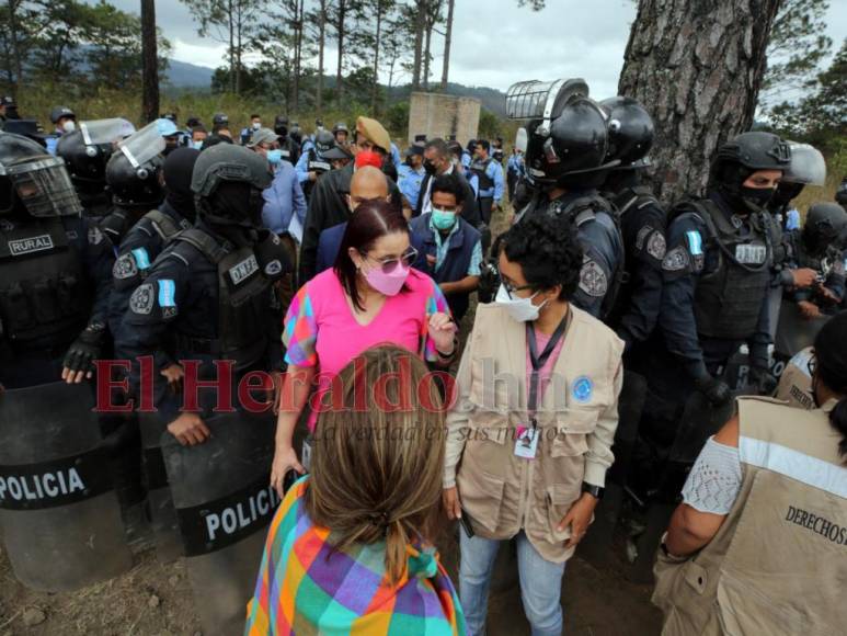 Tras enfrentamiento y diálogo suspenden desalojo en Tierras del Padre