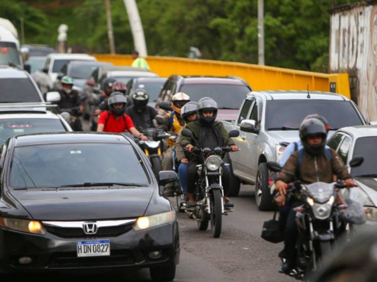 Las imprudencias más comunes entre los motociclistas hondureños