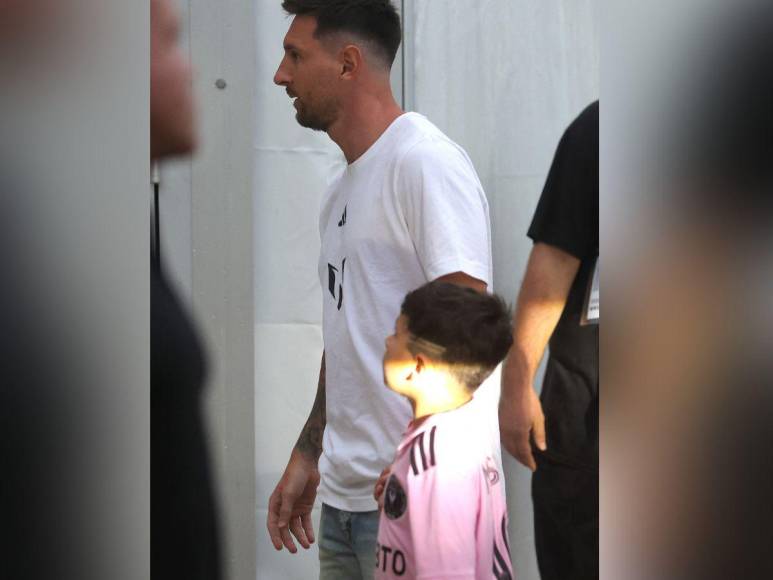 Las primeras imágenes de Messi al llegar al DRV PNK Stadium a su presentación en Inter Miami