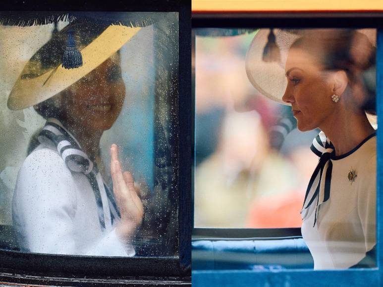 Así lució Kate Middleton en su primera aparición en público tras anunciar que padece cáncer