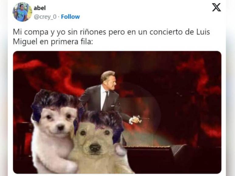 Memes: Luis Miguel viene en 2024 y hondureños se preguntan cómo pagarán el concierto