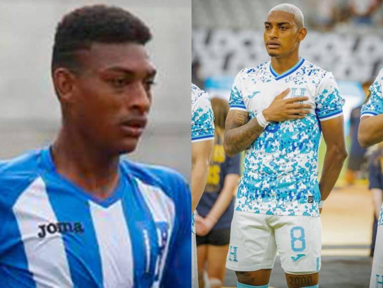 El antes y ahora de los jugadores de Honduras convocados ante México