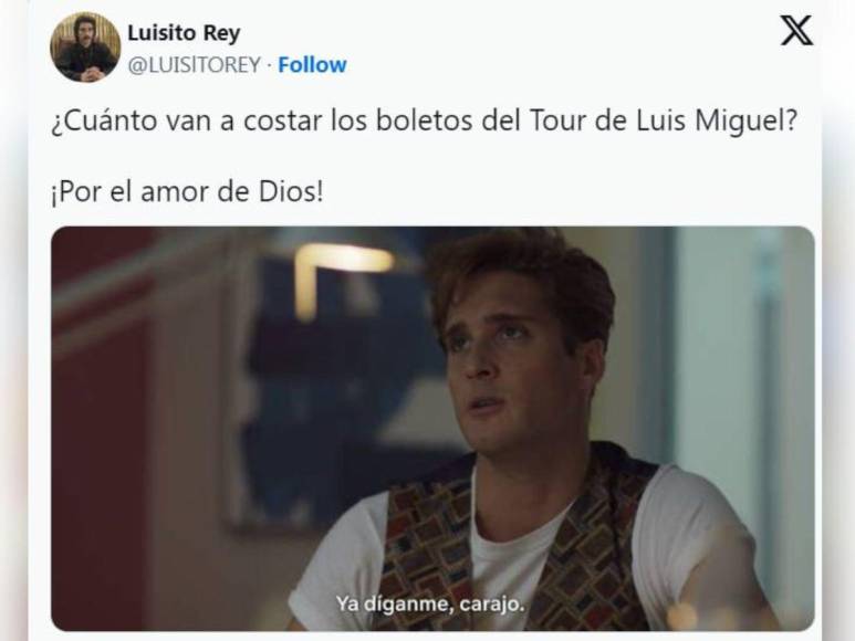 Memes: Luis Miguel viene en 2024 y hondureños se preguntan cómo pagarán el concierto