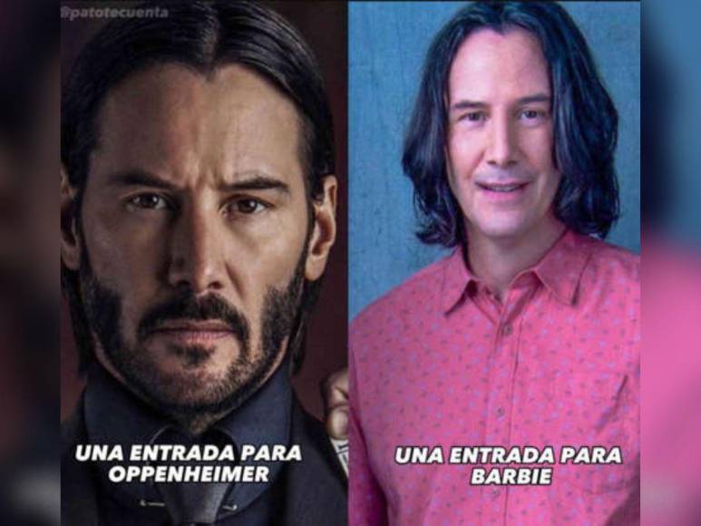 Los divertidos memes de Barbie y Oppenheimer arrasan en las redes sociales