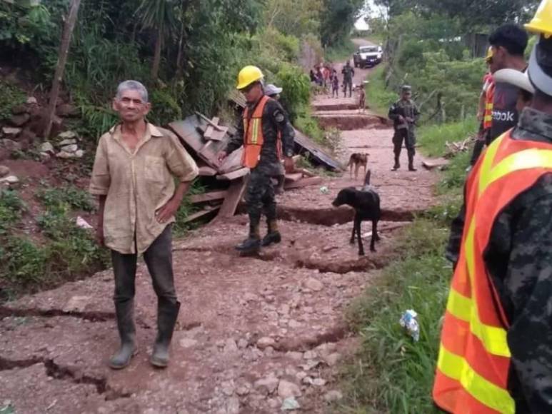 Daños y devastación: la situación de las zonas afectadas por las lluvias en Honduras