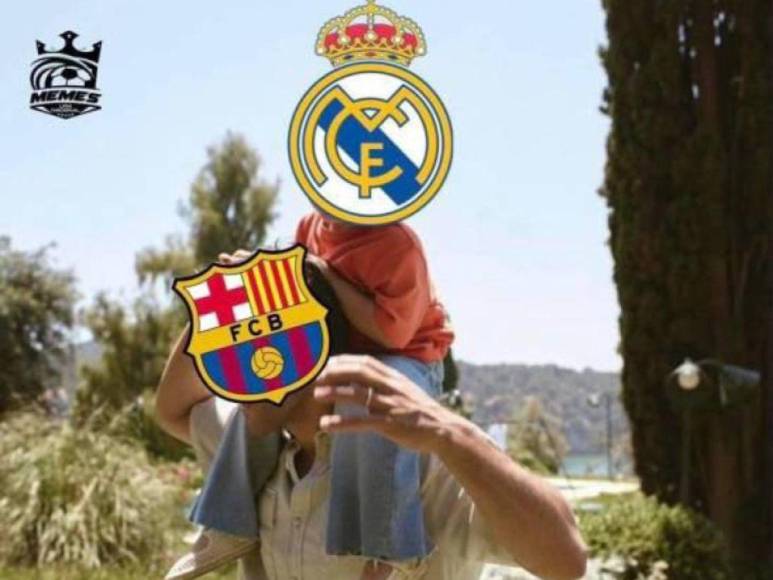 Te vas a morir de risa: Estos son los mejores memes que dejó el clásico entre Barcelona y Real Madrid