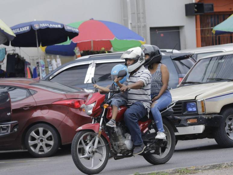 ¿Cuántos niños han muerto a causa de un accidente de motocicleta en Honduras?