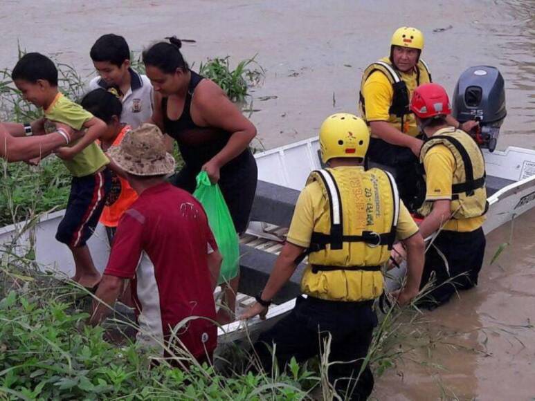 Inundaciones, daños y evacuaciones: Así ha sido el paso de Bonnie antes de llegar a Honduras