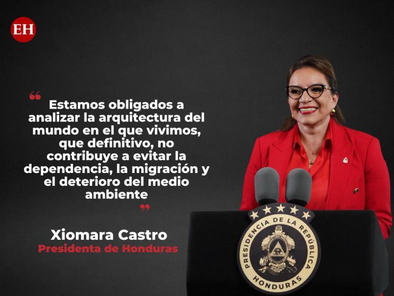 Las frases de la presidenta Xiomara Castro en Cumbre de la Unión Europea-Celac