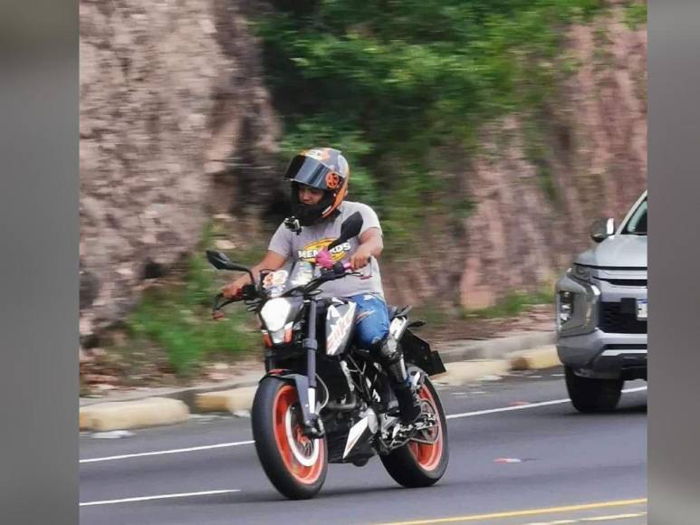 Biker y policía: Así era Carlos Zavala, joven que murió en accidente en Taulabé