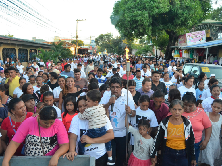 Choluteca, de fiesta en conmemoración a la Virgen Concepción de María