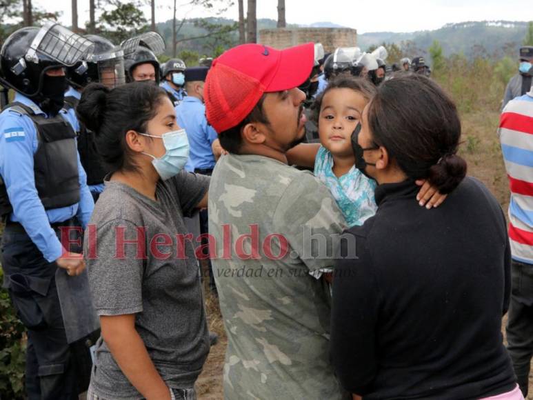 Tras enfrentamiento y diálogo suspenden desalojo en Tierras del Padre