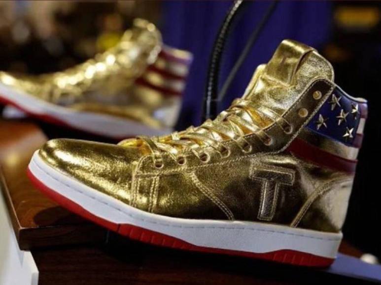 “Nunca te rindas”: los tenis que lanzó Trump para recuperarse tras millonaria multa