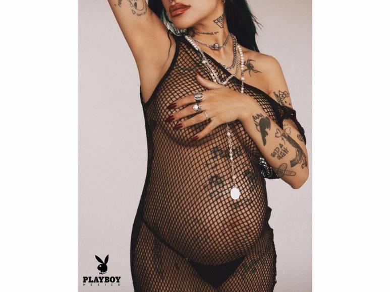 Cazzu, embarazada, protagoniza provocativa portada de Playboy