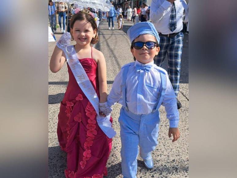 Fervor y brillo: Estudiantes de Valle celebran la Independencia de Honduras