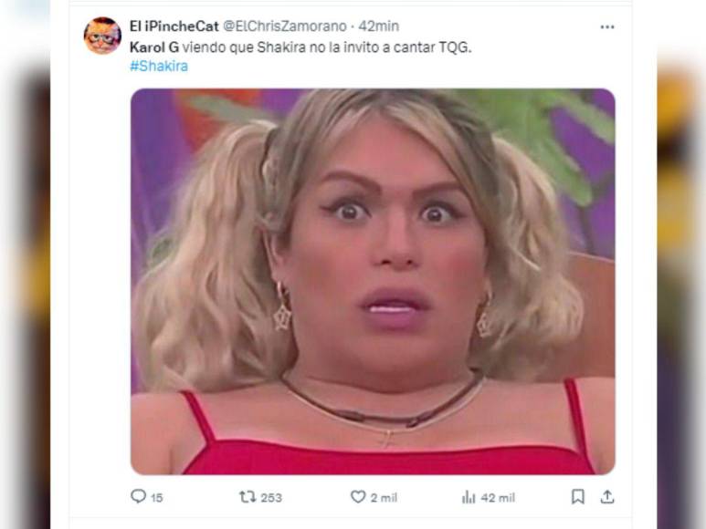 Los memes que dejó el show de medio tiempo de Shakira en la Copa América 2024