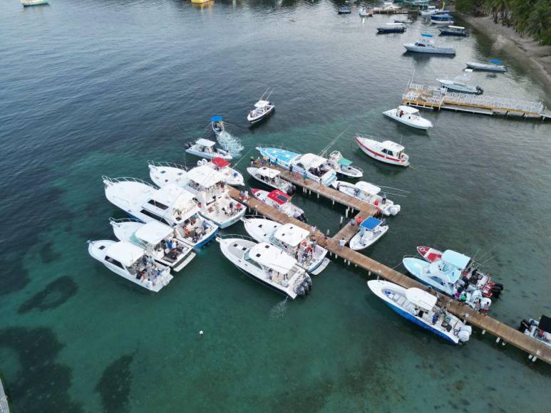 Torneo Internacional de Pesca cautivó a Roatán con reñida competencia