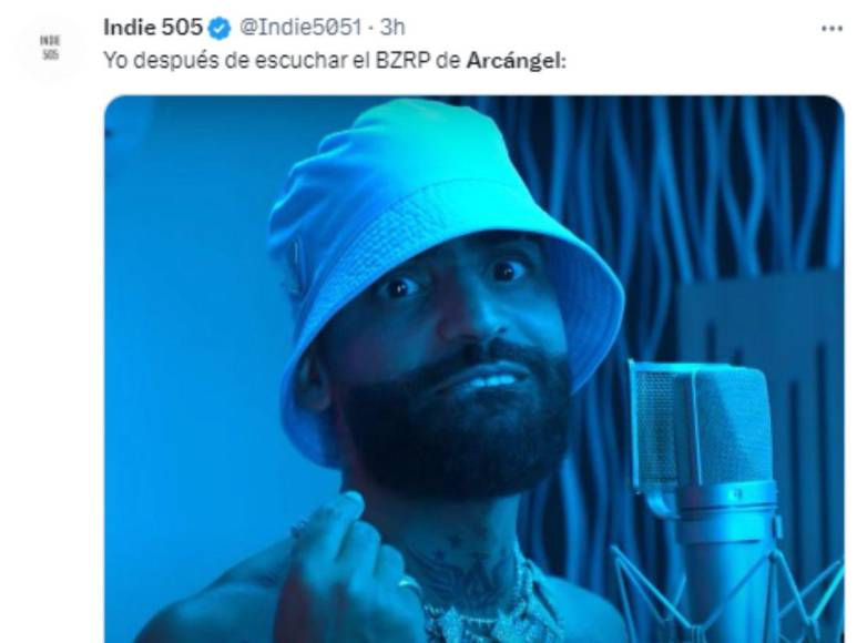 Piqué, el protagonista de los memes que dejó la BZRP Music Session #54 de Arcángel