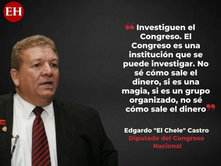 Diputado Edgardo Castro critica situación en el Congreso Nacional y actuar de Libre